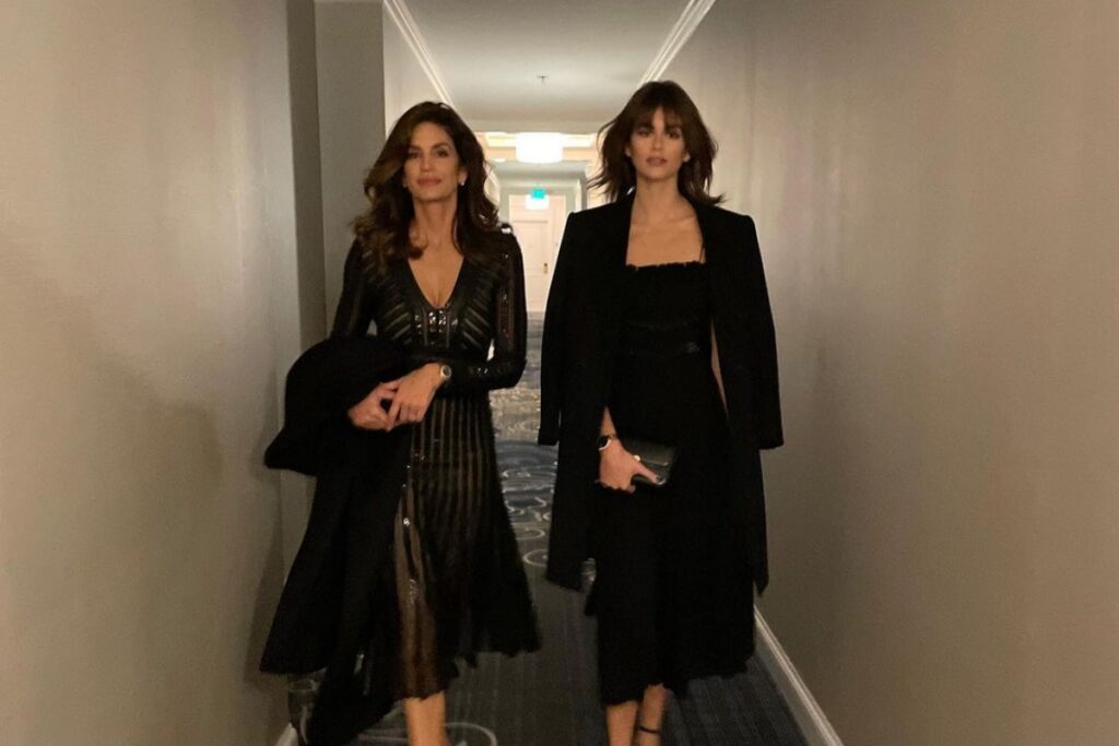 Kaia Gerber i Cindy Crawford