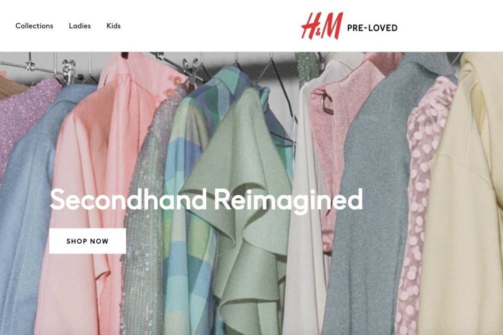 H&M platforma odsprzedaży ubrań