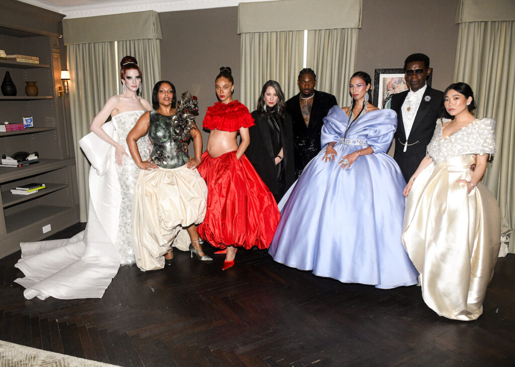 Kreacje H&M na Met Gala 2024. Hari Nef, Paloma Elsesser, Adwoa Aboah, Ann-Sofie Johansson, Stefon Diggs, Quannah Chasinghorse, Victor Glemaud i Awkwafina w projektach H&M