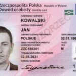Wzór dowodu osobistego obywatela Polski