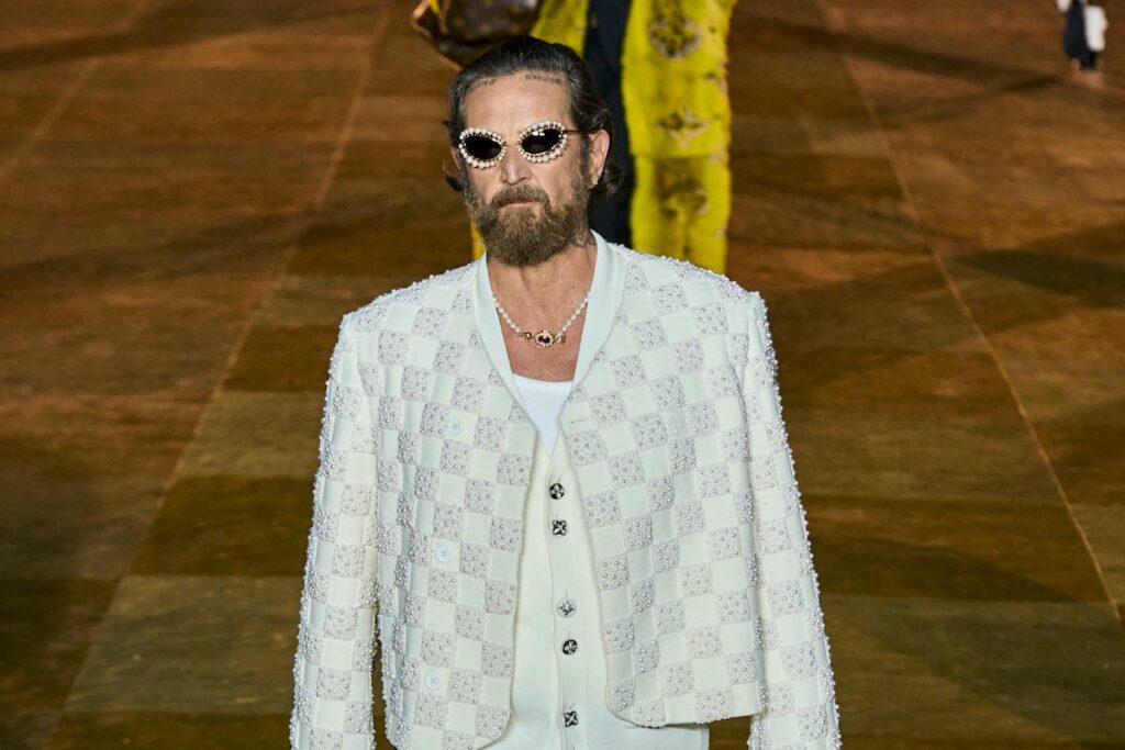 Stefano Pilati w pokazie Louis Vuitton. Niedługo do sklepów trafi kolekcja Zara i Stefano Pilati.