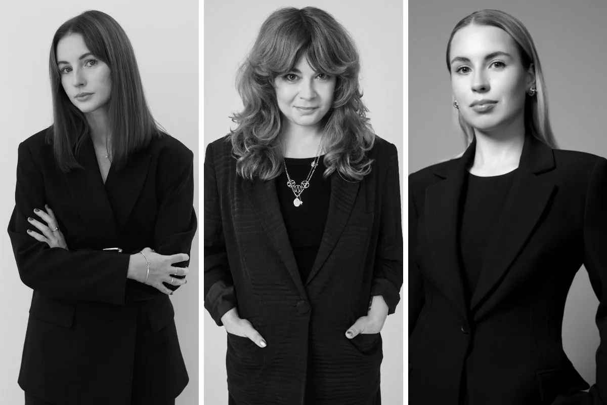 Na zdjęciu kolejno: Justyna Bystrzycka, Ewa Kosz i Magda Lesiak o trendach PR mody 2026.