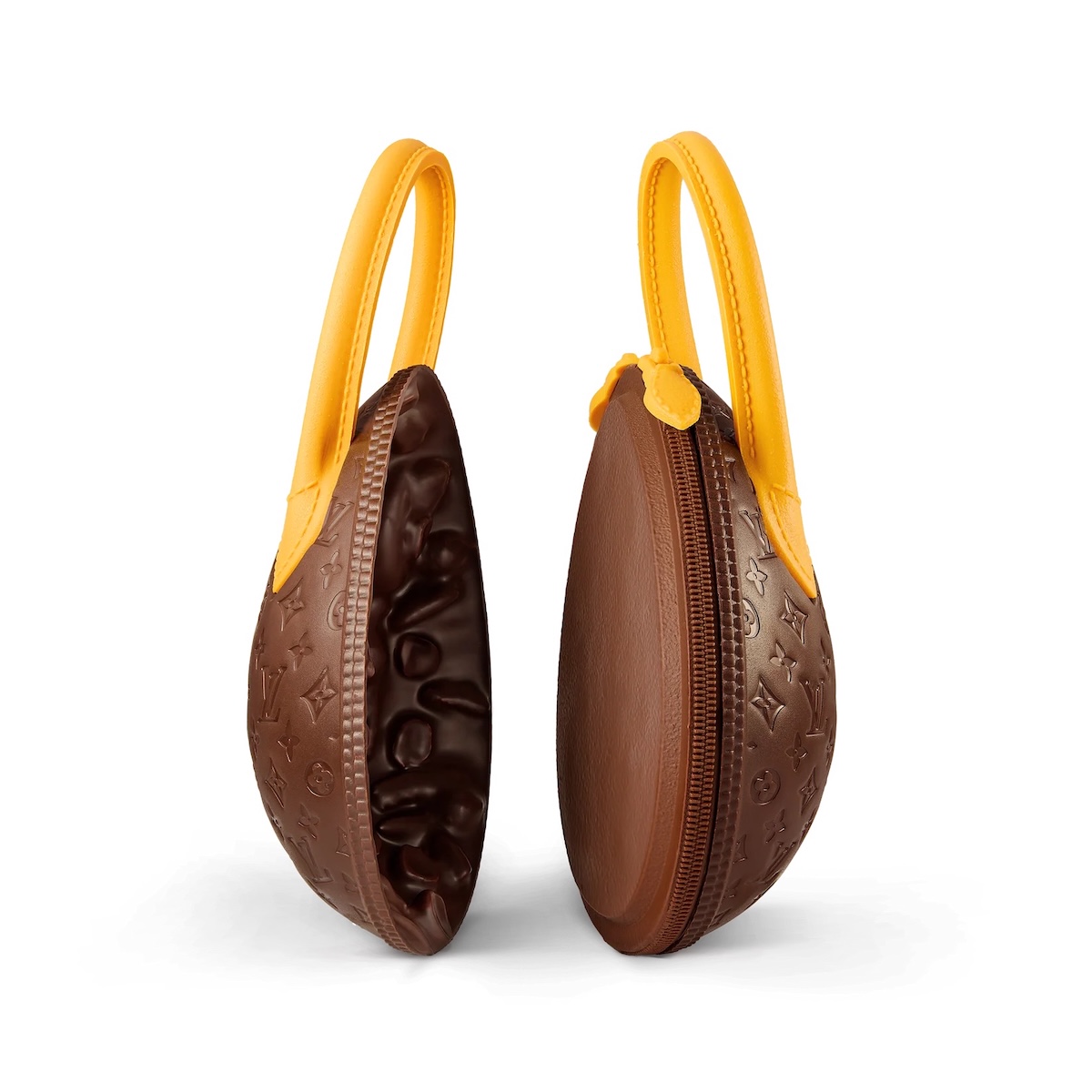 Czekoladowa torebka w kształcie jajka od Louis Vuitton na Wielkanoc 2026. Luksusowy deser inspirowany modą, który łączy design torebki z rzemiosłem cukierniczym i wpisuje się w trend edible luxury.