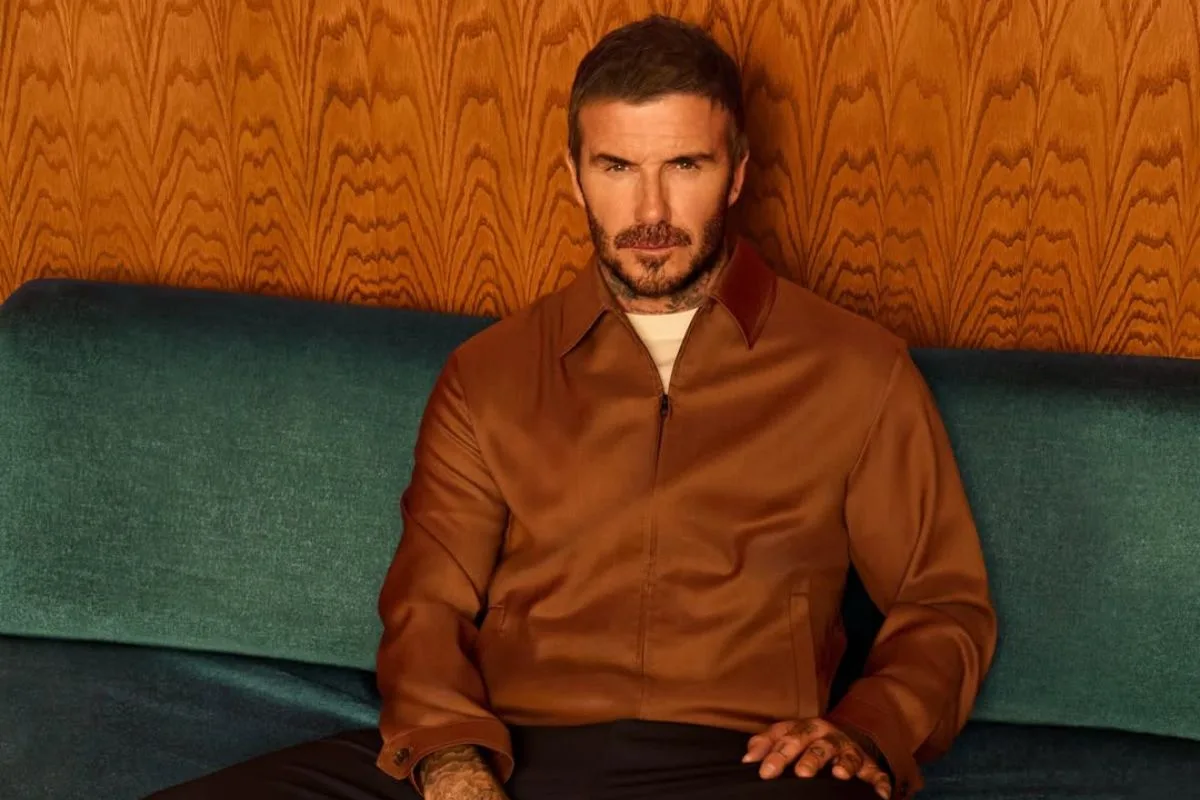 David Beckham podczas kampanii promującej swoją markę perfum. Były piłkarz pozwał koncern Coty w sporze o prawa licencyjne i wizerunek marki premium.