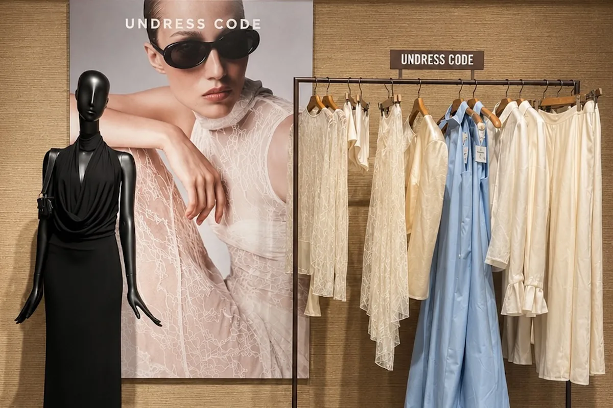 Undress Code z własną przestrzenią w centrum handlowym Illum w Kopenhadze