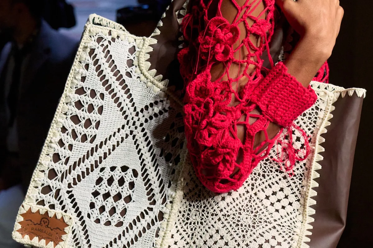 Nutico - polska innowacja - na wybiegu Milan Fashion Week. Czekoladowa skóra na wybiegu Marco Rambaldi
