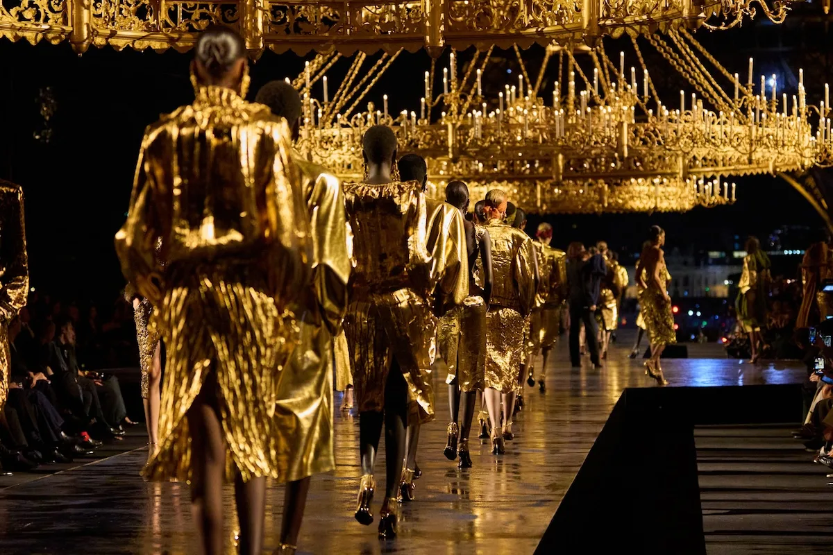 Ostatni pokaz Anthonego Vaccarello dla Saint Laurent 