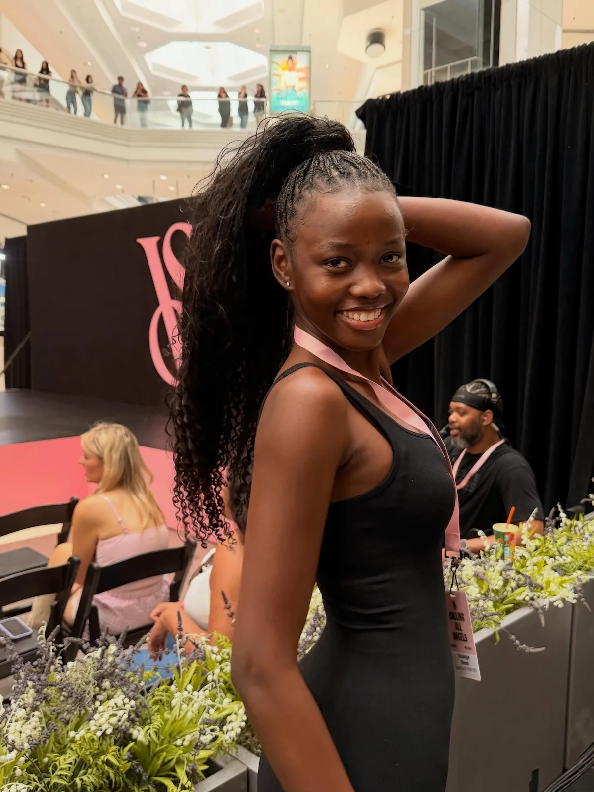 Solange Omon na castingu Victoria's Secret